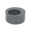 Nicoll verloopring, pvc, excentrisch, inwendig x uitwendig lijm, grijs, 125 x 80 mm 