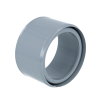Nicoll verloopring, pvc, centrisch, uitwendig x inwendig lijm, grijs, KOMO, 90 x 75 mm 