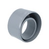 Nicoll verloopring, pvc, excentrisch, uitwendig x inwendig lijm, grijs, 110 x 75 mm 