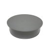 Wavin eindkap, pvc, 1x inwendig lijm, grijs, SN4, 160 mm 