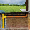 Karmat pp infiltratieput met infiltratiebuis, pp, 110 mm, l = 100 cm, aansluiting 100 mm 