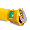Karmat PP-Rückstauschutz mit Edelstahlklappe und Drainageanschluss, gelb, 72–100 mm 