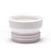 Wisa afvoermanchet, nr. 6, voor closet, l = 80 mm, Ø 100/110 mm, wit 