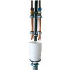 Airfit trechtersifon, spie x verjongd spie, wit, 50/110/125 x 110 mm 