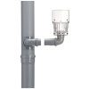 Airfit trechtersifon, spie x verjongd spie, wit, 50/110/125 x 110 mm 