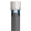 Airfit trechtersifon, spie x verjongd spie, wit, 50/110/125 x 110 mm 