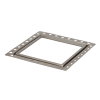 Renovatieput, rvs 304, niet verticaal verstelbaar, 100 x 100 mm, 3 kN 