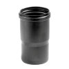 Dyka inbouwmof, pp, manchet x spie, zwart, 75 mm, l = 188 mm 