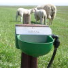 Suevia drinkbak met rvs afschermdeksel, type 130 P, kalveren, schapen, honden, paarden 