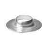 Ubbink plakplaat, voor dak 5 - 25°, aluminium, 166 mm 