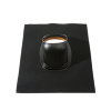Ubbink dakdoorvoerpan, Ubiflex, 166 mm, universeel, zwart, dakhelling 25 - 45°, 500 x 600 mm 