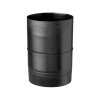 Ubbink onderdaks verlengstuk, zwart, 131 mm, l = 190 mm 