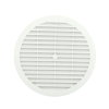Nicoll ventilatierooster, pvc, Ø 200 mm, wit 