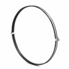 Spiraliet ophangbeugel met rubber inlage, 630 mm 