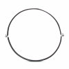 Spiraliet ophangbeugel met rubber inlage, 630 mm 