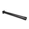 Nicoll Techtan Ovation hwa ondereind, pvc, slagvast, met grondplaat, inw lijm x spie,zwart,90x56mm 