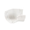 Nicoll Techtan Vodalis binnenhoekstuk voor mastgoot, 135&deg;, pvc, wit, RAL 9010, 140 mm 
