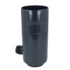 Nicoll Techtan Regenwassersammler, PVC, anthrazit, RAL 7016, 80 mm
