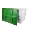 Vloeistofbak incl. deksel, polyester, rechthoekig, 460 liter 