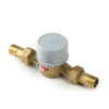 Watermeter, type ALFA-SJ-SDC, 2x bu.dr., ¾", l = 130 mm, incl. koppelingen 