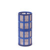 Amiad Zylindersieb für Flüssigkeitsfilter 2", T x L = 100 x 250 mm, Siebperforation 0,30 mm, blau 