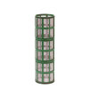 Amiad Zylindersieb für Kunststofffilter 3", T x L = 100 x 370 mm, Siebperforation 0,50 mm, grün 