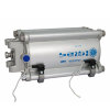 RIV dubbelwerkende pneumatische cilinder met positiesensoren, type 165, 4" 
