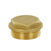 RIV Stopfen, Messing, Typ 3480, 1x Außengewinde, 1½" 