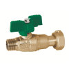 RIV Kugelhahn für Wasserzählereingang, Messing, Typ 5116, AG x IG, voller Durchfluss, ½" x ¾" 