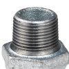 GF dubbele verloopnippel, gegalvaniseerd, 2x buitendraad, nr. 245, 1½" x 1" 
