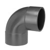 VDL Bogen 90°, Typ B, PVC-U, 2x Klebemuffe, 6 bar, 400 mm 