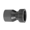 VDL 2/3 koppeling, pvc-u, inwendig lijm x binnendraad, epdm o-ring, 16 bar, 40 mm x 1½"