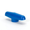 VDL PVC-Handgriff für Kugelhahn, blau, 50 mm, neues Modell 