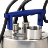 Ebara dompelpomp voor schoon- en vuilwater, rvs, Best One MA, 0,51 kW, 230 V, vlotter 
