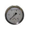 Rohrfedermanometer, Anschluss hinten, Glycerinfüllung, 0–6 bar 