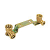 Bonfix Montageeinheit + Wandscheiben, Press, Rotguss, IG x Pressverbindung, EPDM, Kiwa, ½" x 15 mm 