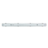 Adurolight® LED-Leiste ohne Röhre, einzeln, spritzw.gesch., PC-Abdeckung + Edelstahl-Clip, 1x 1,2 m 