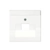 Busch-Jaeger Future linear data centraalplaat, 1x RJ45, studio wit 