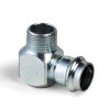 Viega Prestabo overgangs knie 90°, SC-Contur, type 1114.1, pers x buitendraad, 22 mm x ¾" 