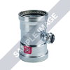 Viega Prestabo XL T-stuk, SC-Contur, type 1118XL, 3x pers, 76,1 x 76,1 x 76,1 mm 