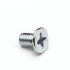Metaalschroef, gegalvaniseerd, voor gootbeugel met tapgat, M6 x 10 mm 