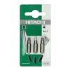 Hitachi/HiKOKI bit, Robertson, ¼", nr. 2, l = 25 mm, verpakking à 3 stuks 