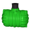 Regenwassertank, Polyethylen, 6.000 Liter, 282 x 180 x 205 cm, mit Deckel, unterirdisch 