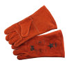 SafeWorker lashandschoenen, rundsplit leder, gevoerd, maat 10/XL 