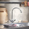 Grohe keukenmengkraan, serie Costa-L, 3/8", chroom, 1-gats 