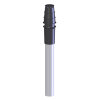 Econext verticale rookgasafvoer/luchttoevoer, HR, parallel, 2x 80 mm, incl. glijschaal 