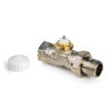 IMI Heimeier thermostatische radiatorkraan, type V-exact II, recht, bi.draad x bu.draad, ¾" x ¾" 