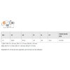 IMI Heimeier thermostatische radiatorkraan, type Eclipse, axiaal, 2x bu.draad, ¾" x ½" 