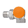 IMI Heimeier thermostatische radiatorkraan, type Eclipse, dubbelhaaks, bi.draad x bu.draad,½",rechts 