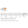 IMI Heimeier thermostatische radiatorkraan, type Eclipse, dubbelhaaks, bi.draad x bu.draad,½",rechts 